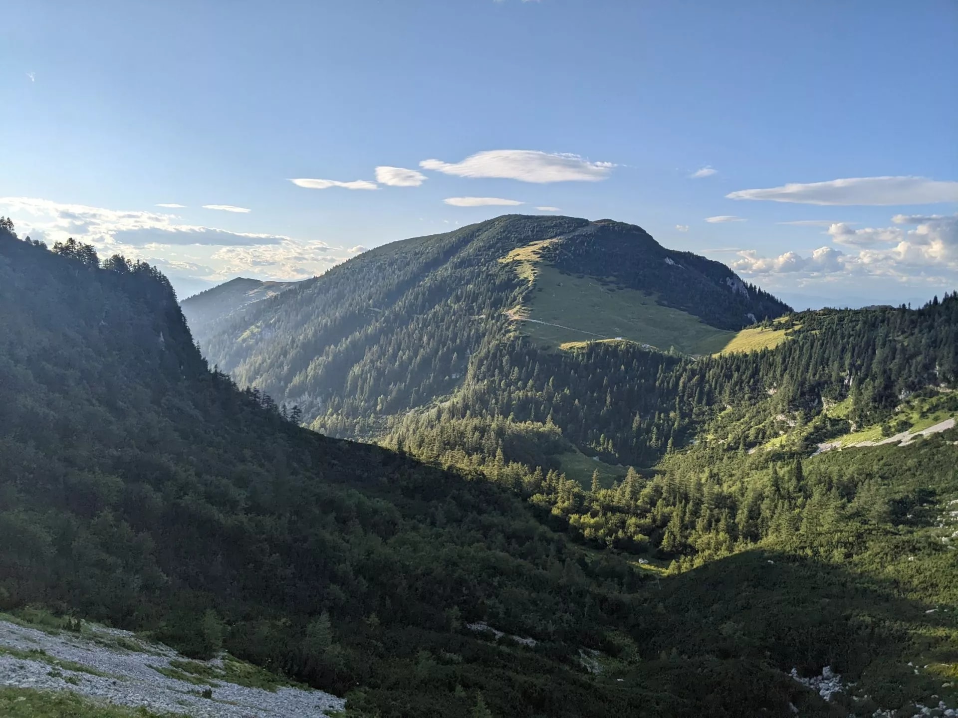 way to belska planina