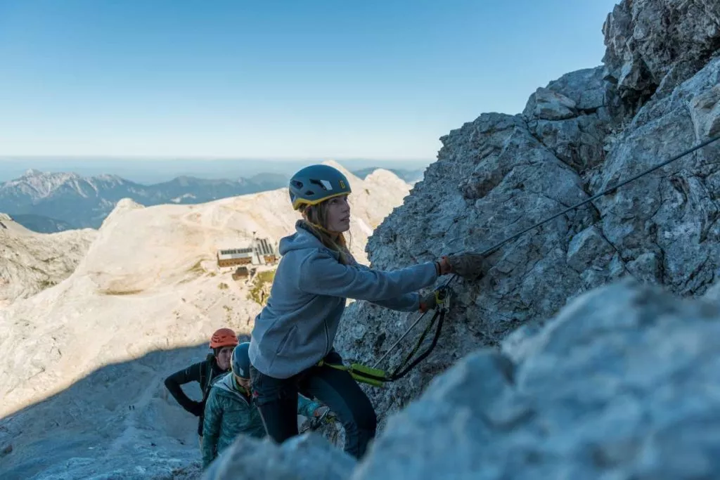 Wspinaczka na Triglav z Kredaricy