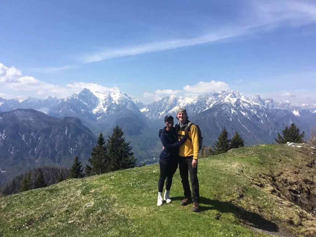 Dovska Baba tiene una de las mejores vistas de los Alpes Julianos y es relativamente fácil llegar a ella.