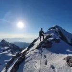 Fantástico tiempo en febrero en Triglav Large