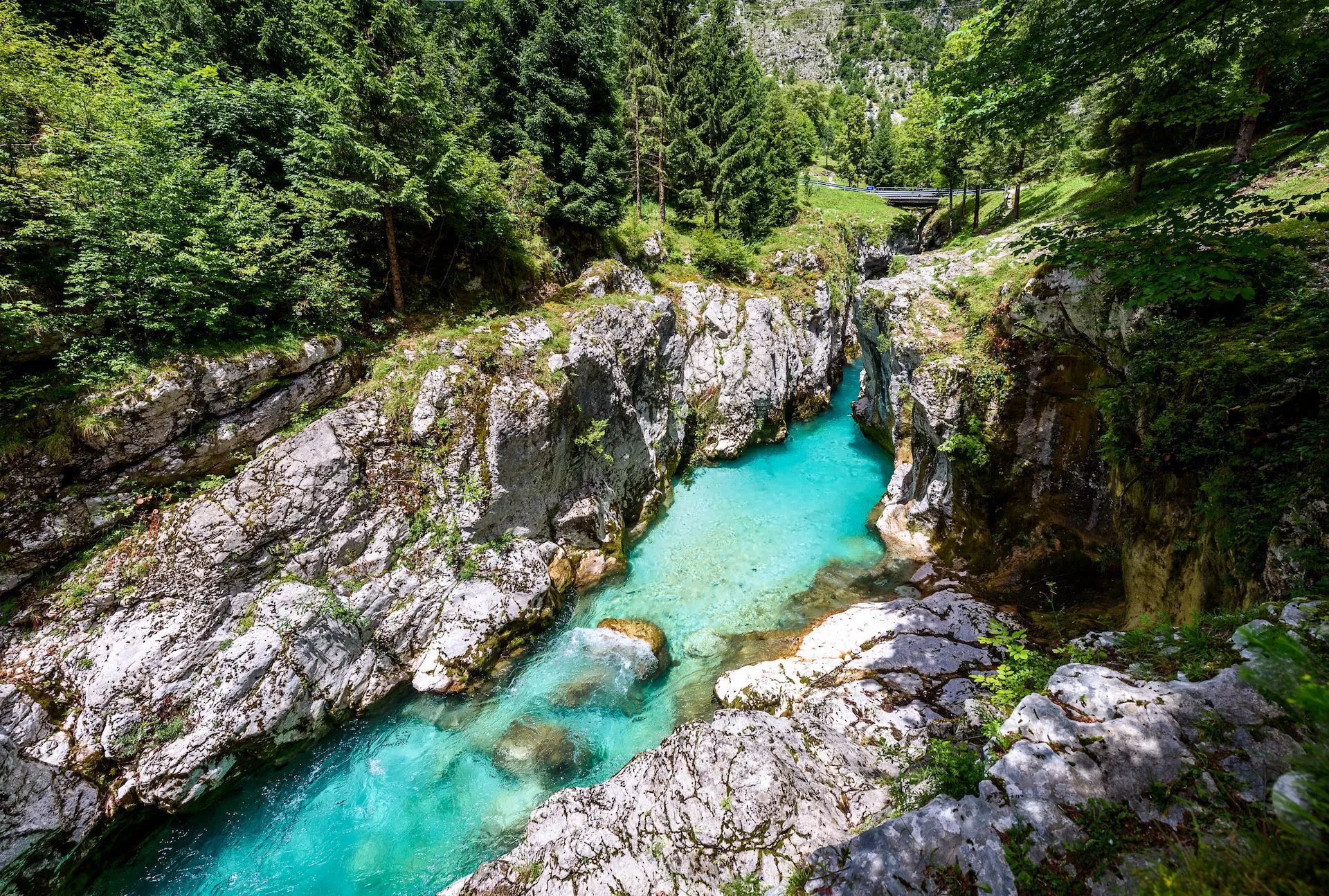 Große Soca-Schlucht