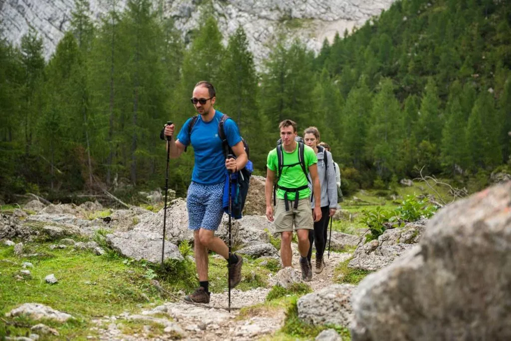 Pěší turistika v Juliandských Alpách