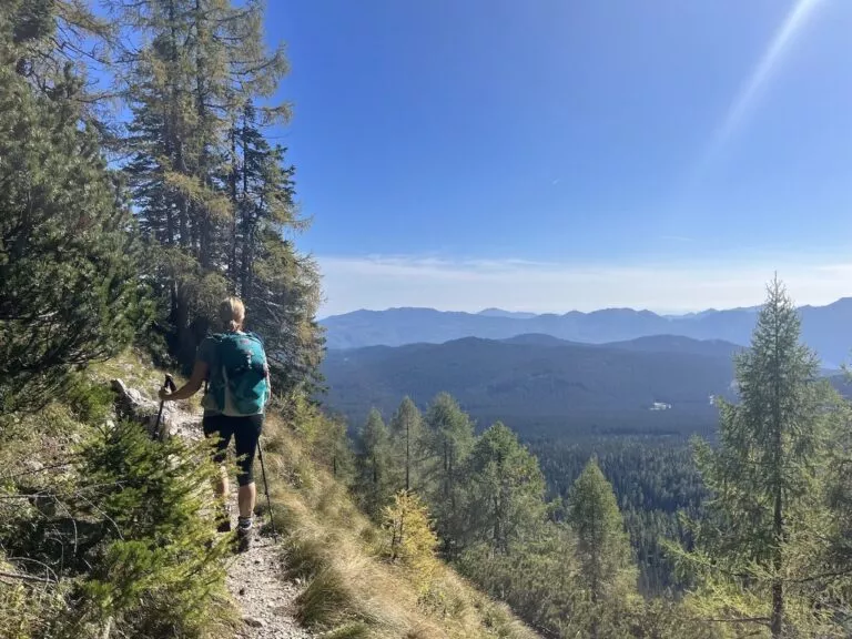 Wandelen naar Blejska Koca Groot