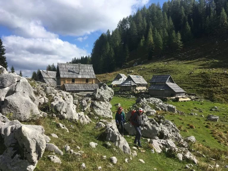 Planina Viševnik por encima de Bohinj