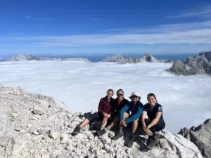 Es una experiencia increíble estar sobre el mar de niebla