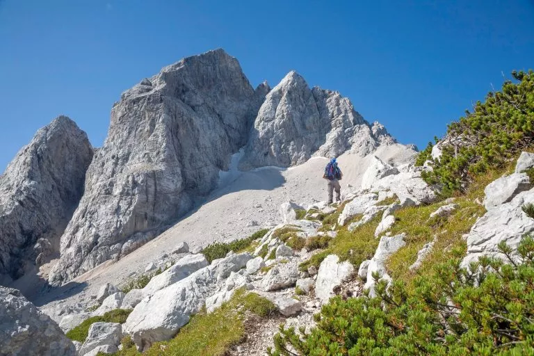 Auf dem Weg nach Jalovec