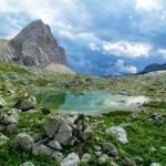 Un des sept lacs près de Prehodavci