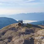 Vista del albergue Planika