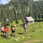 Planina pri jezeru en nuestro último día Grande