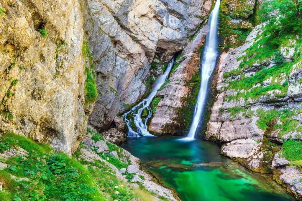 Savica-Wasserfall