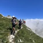 La cresta de Zelnarice sobre el valle de los Siete Lagos Grande