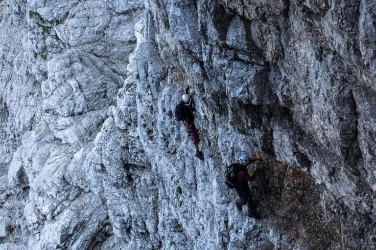 La parte expuesta de la salida de Frelih en la ruta eslovena