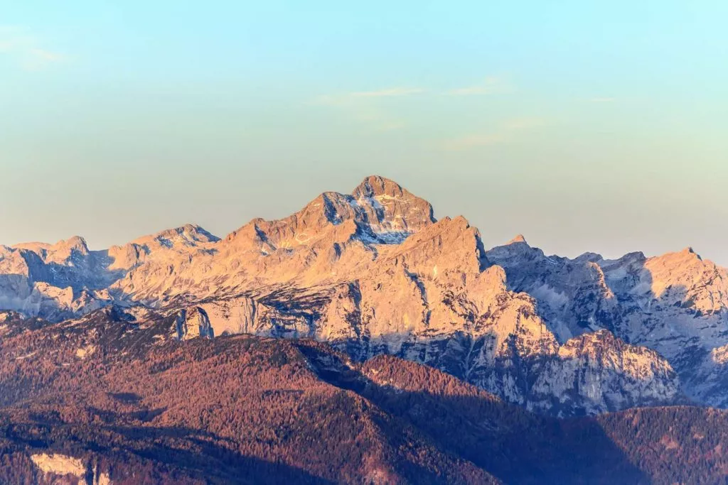 El corazón de los Alpes Julianos