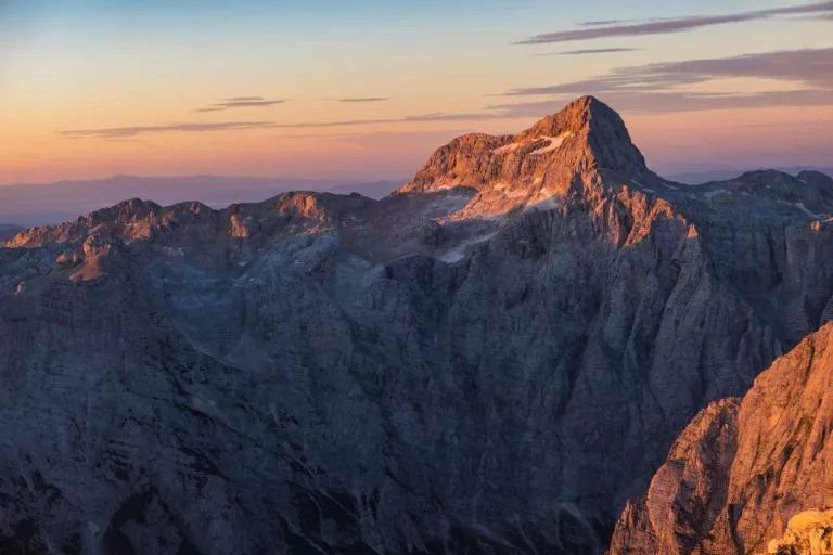 Die Nordwand des Triglav