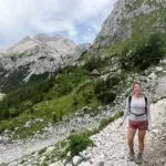 La vista de Triglav se abre en la cabaña de Vodnik Grande