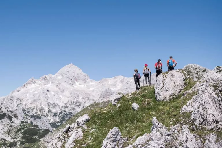 Pohled na Triglav z Viševniku