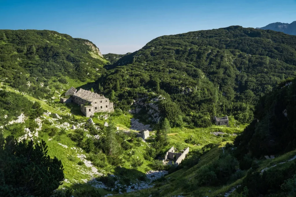 Les ruines de Komna