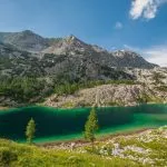 El lago de los riñones, el mayor de los siete lagos del Triglav