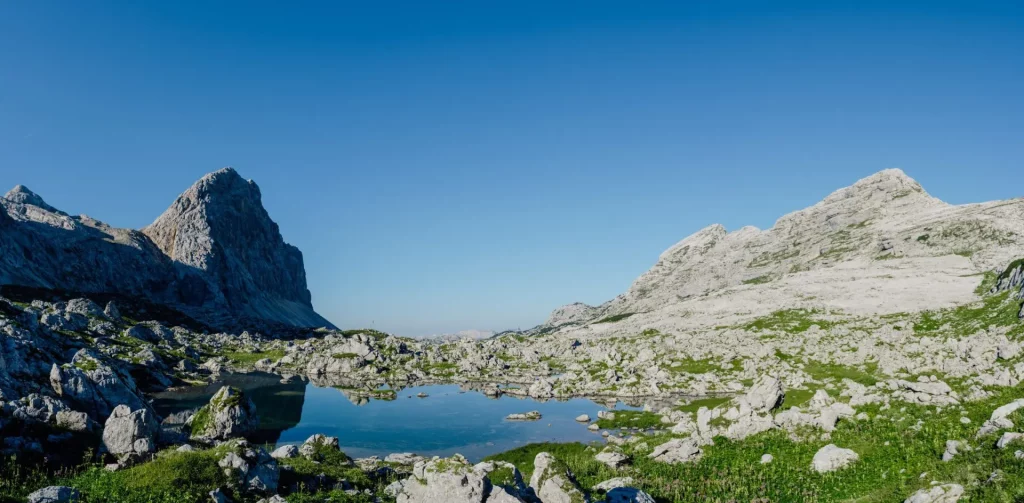 Green lake, one of the Seven Lakes