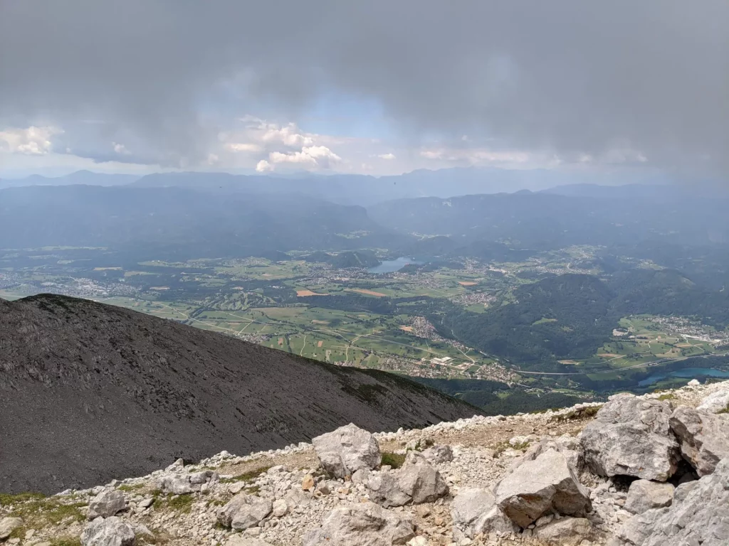 Widok z góry Stol