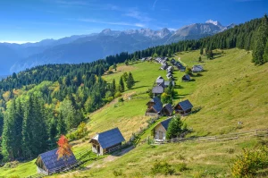 Zajamniki es probablemente el pueblo más bonito de Eslovenia